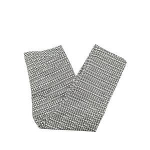 Audrey & Celine Mid Rise Black & White Geometric Print Cropped Stretch Pants Siz